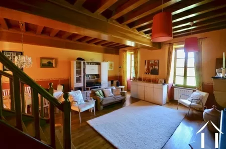 Authentiek stenen huis  te koop st sernin du plain, bourgogne, BH5203D Afbeelding - 3