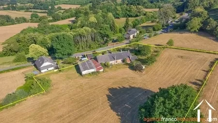 Bezit 1 hectare ++ te koop chateauneuf la foret, limousin, Li1062 Afbeelding - 1