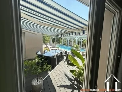 Huis met gastverblijf te koop brouchaud, aquitanië, Li1068 Afbeelding - 5
