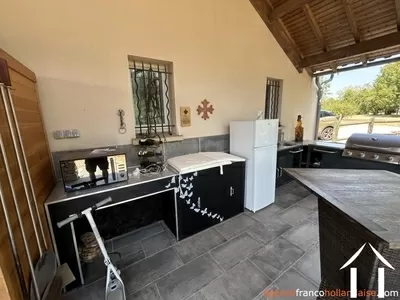 Huis met gastverblijf te koop brouchaud, aquitanië, Li1068 Afbeelding - 20
