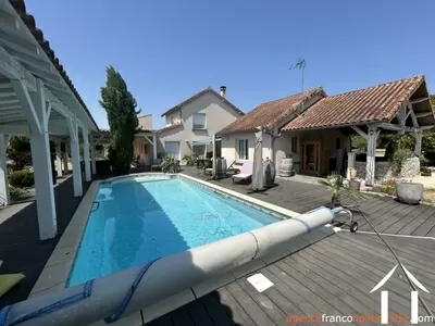 Huis met gastverblijf te koop brouchaud, aquitanië, Li1068 Afbeelding - 27
