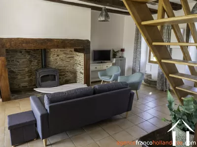 Huis met gastverblijf te koop lubersac, limousin, Li1070 Afbeelding - 49