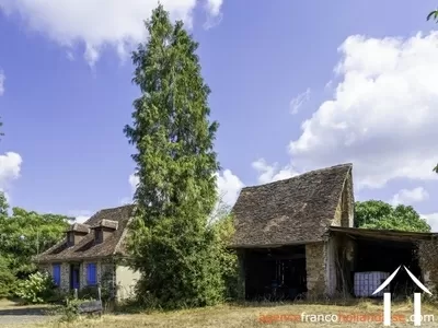 Huis met gastverblijf te koop lubersac, limousin, Li1070 Afbeelding - 57