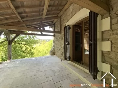 Huis met gastverblijf te koop cublac, limousin, Li912 Afbeelding - 3