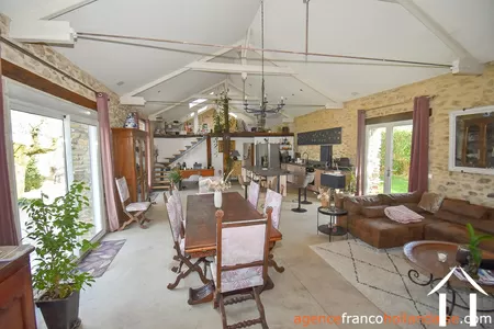 Huis met gastverblijf te koop la porcherie, limousin, Li956 Afbeelding - 3