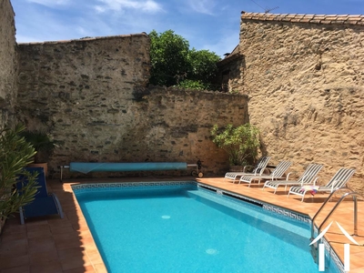 Authentiek stenen huis  te koop st nazaire de ladarez, languedoc-roussillon, EG09-6939 Afbeelding - 2