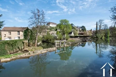 River Armancon at the complex