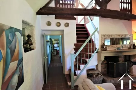 Authentiek stenen huis  te koop st leger du bois, bourgogne, CVH5344L Afbeelding - 4