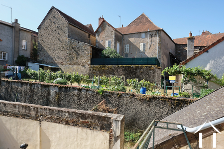 Vue sur le voisinage depuis la terrasse du 1er étage