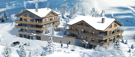 Nieuw duplex met 4 slaapkamers, ski in ski out Ref # SIB5398H