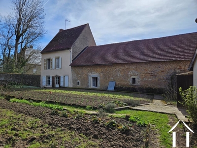 Rear of farmhouse and garden