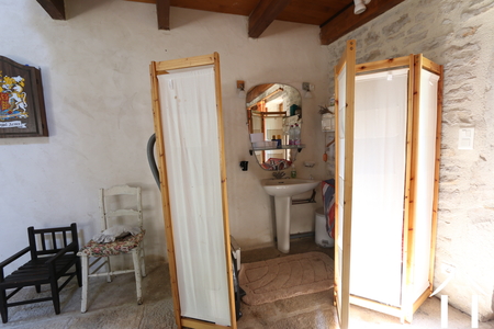 Wastafel in de woonkamer