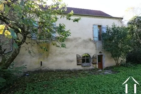 Uitzicht op de achterkant van het huis