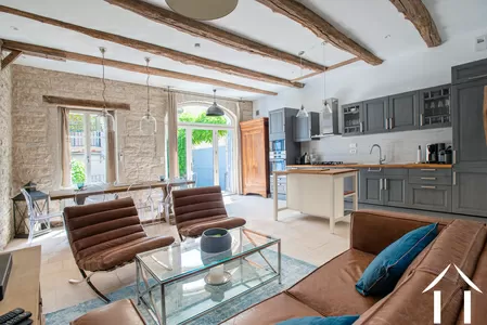 Woonkamer in het hoofdgebouw