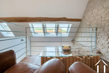 Uitzicht vanuit de privé-salon