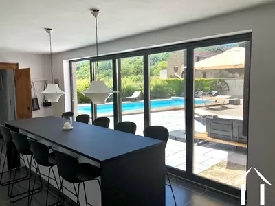 Uitzicht vanuit de keuken