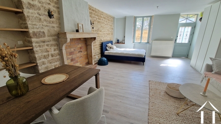 Begane grond woning éénkamerappartement