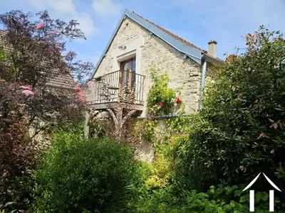 Tuinview naar het slaapkamerbalkon