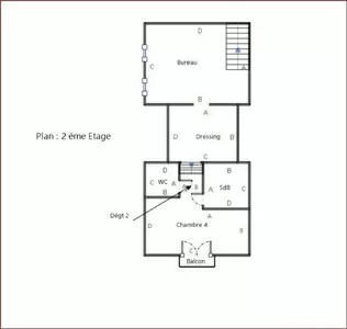 2e Verdieping plan (ZOLDER)