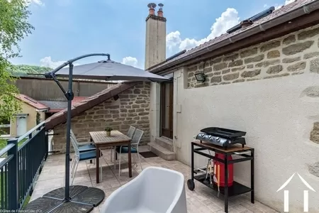 Gastenkamer terras
