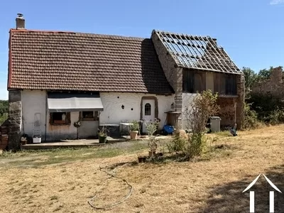Farmhouse to be renovated. 
